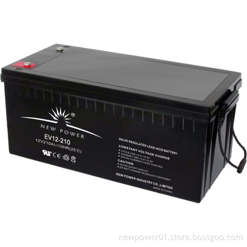 Excellent Deep Cycle Battery/ Lead Acid Battery for Golf Cart (EV12-210)